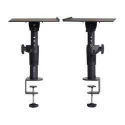 Gator Framework Desktop Studio Monitor Clamp-On Stands (Pair) GFWSPKSTMNDSKCMP