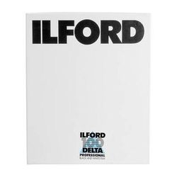 Ilford Delta 100 Professional Black and White Negative Film (4 x 5", 25 Sheets) 1743445