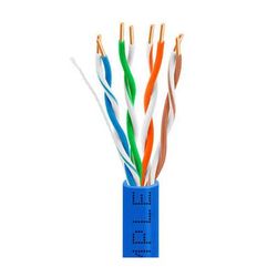 Cmple Cat 5e Bulk Ethernet LAN Network Cable (1000' / Blue / Pull Box) 1010-N