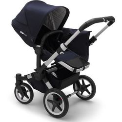 Bugaboo Donkey3 Classic Mono Stroller - Aluminum/Dark Navy