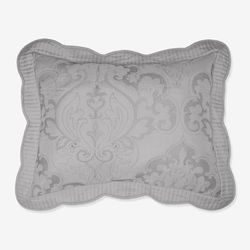Amelia Sham by BrylaneHome in Grey (Size KING) Pillow