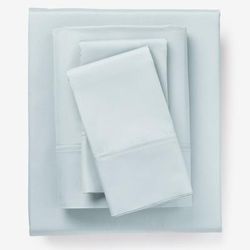 Bed Tite™ 500 Thread Count Cotton Sheet Set by BrylaneHome in Pale Blue (Size KING)