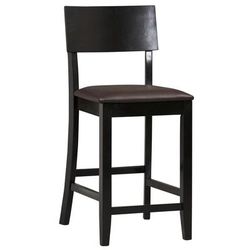 Thayer 24 in Contemporary Counter Stool by Linon Home Décor in Black