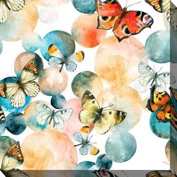 Butterfly Bubble Wall Art by West Of The Wind in Multi