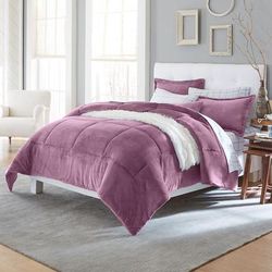 BH Studio Microfleece Comforter by BH Studio in Eggplant (Size FULL)