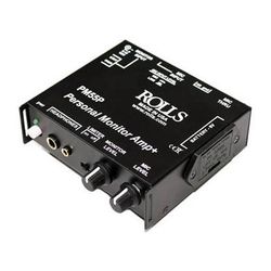 Rolls PM55P Stereo Personal Monitor Amplifier with Optical Limiter PM55P