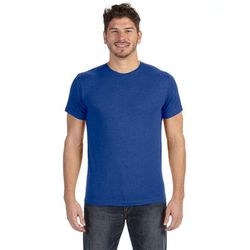 LAT 6901 Men's Fine Jersey T-Shirt in Vintage Royal Blue size 3XL | Cotton LA6901