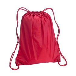 Liberty Bags 8882 Large Drawstring Backpack in Red LB8882