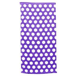 Carmel Towel Company C3060 Classic Beach in Purple Polka | Cotton C3060X, C3060P, LBC3060, C3060S, C3060C, C3060A