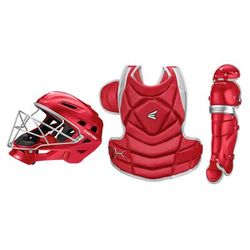 Easton Jen Schro THE FUNDAMENTAL Fastpitch Softball Catcher's Box Set - 2022 Red