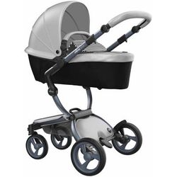Mima Xari Complete Stroller, Graphite - Argento / Black & White