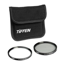 Tiffen UV Protection & Circular Polarizing Filter Photo Twin Pack (62mm) 62PTP