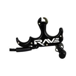 TRU Ball Rave Release 3 Finger Black Medium TRV3-BK