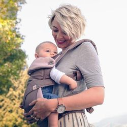Ergobaby 360 Four Position Baby Carrier - Taupe/Lilac