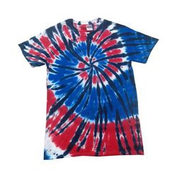 Tie-Dye CD100 Adult T-Shirt in Independence size 3XL | Cotton T1000, 1000