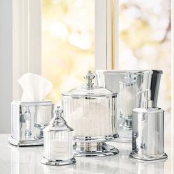 Bath Accessories - Fluted Jar - Frontgate Resort Collection™