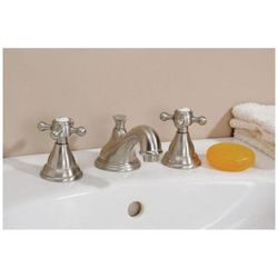 Cheviot Widespread Quarter Turn Lavatory Faucet with Cross Handles 5220-CH