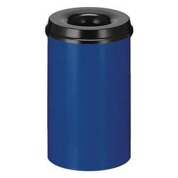 Poubelle Anti-feu 20l Bleu/noir - V-Part