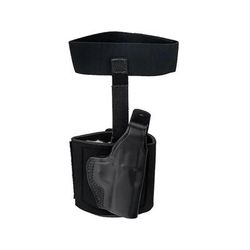 Gould & Goodrich Ankle Holster Plus Garter Walther PPK/E/S Left Hand Black B816-86LH