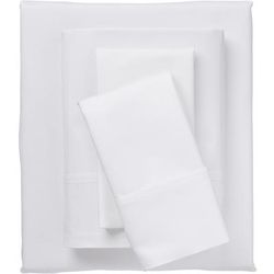 Bed Tite™ 500 Thread Count Cotton Sheet Set by BrylaneHome in White (Size KING)