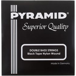 Pyramid Black Tape Nylon Double Bass S