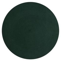 Alpine Braid Collection Reversible Indoor Area Rug, 72" Round by Better Trends in Hunter Solid (Size 72" ROUND)