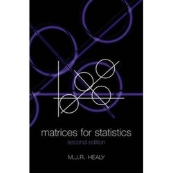 Matrices For Statistics