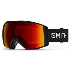 Smith I/O Goggles Black Chromapop Sun Red Mirror M006382QJ996K