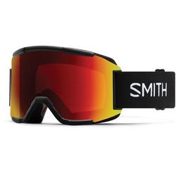 Smith Squad Goggles Black Chromapop Sun Red Mirror M006682QJ996K