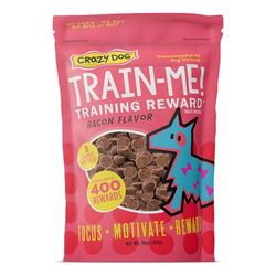 Train-Me! Bacon Flavored Training Reward Dog Treats, 16-oz bag, 16 OZ