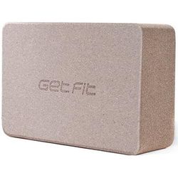 Get Fit Cork Yoga Block - mattoncino yoga