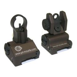 Precision Reflex Flip Up Front & Rear Iron Sight Combo Flat Dark Earth 05-2829-DE