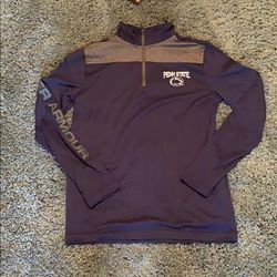 Under Armour Shirts & Tops | Kids Penn State 1/4 Zip Up | Color: Blue/Gray | Size: Kids Medium