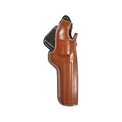 DeSantis Dual Angle Hunter Leather OWB Holster S&W L Frame 4in Colt Python Trooper 4in Ruger GP100 4in Dan Wesson 15/2 15/2V 15/2VH 4in Right Hand
