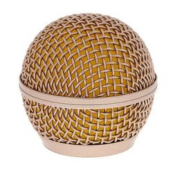 the t.bone SM58 Replacement Screen Gold