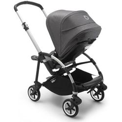 Bugaboo Bee6 Complete Stroller (One Box) - Aluminum/Grey/Grey Melange