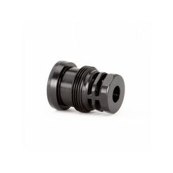 Griffin Armament Taper Mount EZ Barrel Muzzle Brake .45 Cal 5/8x24 Black TMEZ45C5824