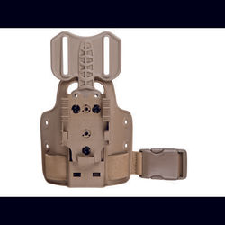 Safariland 6004 27 Small Tactical Plate w/DFA QLS Receiver Plate FDE Brown