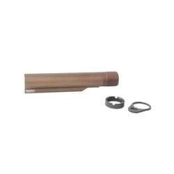 Geissele Premium Mil-Spec Buffer Tube 7075-T6 AR-15/M4 Desert Dirt Color 08-162S