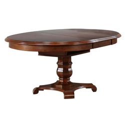 Sunset Trading Andrews Butterfly Leaf Dining Table In Chestnut Brown - Sunset Trading DLU-ADW4866-CT