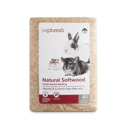 Natural Softwood Small Animal Bedding, 4 cu. ft., 113.3 L