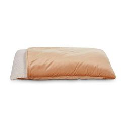 Snooze Fest Pillow Pocket Dog Bed, 24" L X 18" W, Small, White