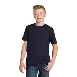 District DT6000Y Youth Very Important Top in New Navy Blue size Small | Cotton/Polyester Blend