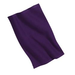 Port Authority PT38 Rally Towel in Purple size OSFA | Cotton