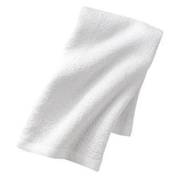 Port Authority PT38 Rally Towel in White size OSFA | Cotton