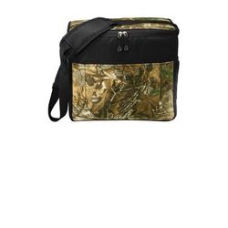 Port Authority BG514C Camouflage 24-Can Cube Cooler in Realtree Xtra/Black size OSFA | Polyester Blend