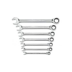 GearWrench 12 Point Ratcheting Combination SAE Wrench Set 7 Pc. 9317