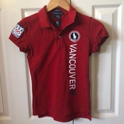 Ralph Lauren Tops | Collectors 2010 Olympics Polo | Color: Red | Size: Xs