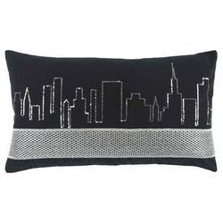 " 14" x 26" Pillow - Rizzy Home PILT13224BKSV1426"