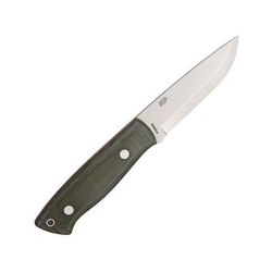 Enzo Trapper 95 w/ Green linen micarta Handle BRI2017